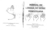 Manual de lengua de señas venezolana (Fevensor)