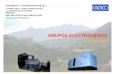 Catálgo ENERCO Grupos Electrógenos BR