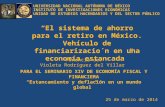 El Sistema de Ahorro para el Retiro en México