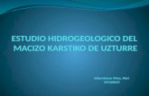 Estudio Hidrogeologico Del Macizo Karstiko de Uzturre