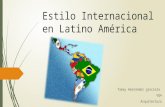 Estilo Internacional en Latino América