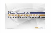 Agencia Peruana de Cooperación Internacional Perú. Plan anual de cooperación internacional. Lima, 2013