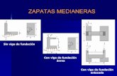 Zapatas Medianeras