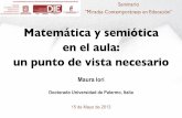 Matemática y semiótica en el aula- Maura Iori