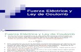 Fuerza Eléctrica y Ley de Coulomb