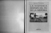 La Historia Despues Del Fin de La Historia - Fontana Josep