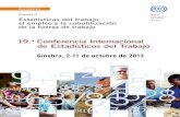 19° Conferencia Internacional de Estadísticos del Trabajo