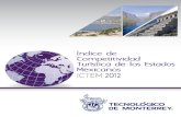 Indice de Competitividad Turistica de los estados Mexicanos ICTEM