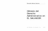 Genesis Derecho Administrativo Para
