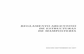 Reglamento Argentino de Estructuras de Mamposteria