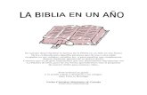 LEER UNA BIBLIA EN 1 AÑO