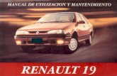 Renault r19 Manual 1996 Sep