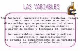Las Variables 2
