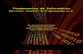 Fundamentos de Informatica. Ejercicios resueltos de programacion en C.pdf