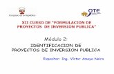 Modulo 2 Identificacion de Proyectos Victor Amaya Neira