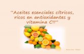 Aceites esenciales citricos
