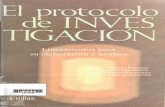 El Protocolo de Investigacion Booksmedicos.org