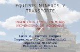 Equipos Mineros y Transporte 2 Sem 2013