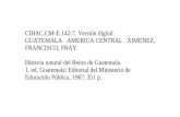 Historia Natural Del Reino de Guatemala