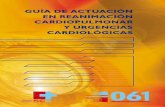 Guía de actuación en reanimación cardiopulmonar y urgencias cardiológicas