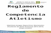 Reglamento de Competencia de Atletismo 2013-2014
