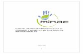 Manual de Procedimientos Para El Control y Registro de Los Activos Institucionales Minae