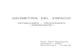 Geometría del Espacio - Profesora Etda Rodríguez
