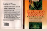 huerto el cultivo biológico de hortalizas y frutales libro de 222 páginas ( spain olé)