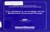 Victima y El Testigo en La Reforma Procesal Penal de Chile