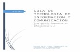 GUIA DE TECNOLOGÍA DE INFORMACION Y COMUNICACIÓN