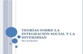 TEORÍAS SOBRE LA INTEGRACIÓN SOCIAL Y LA DIVERSIDAD