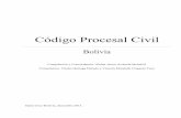 Código Procesal Civil de Bolivia