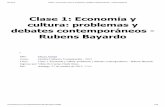 Economía y cultura_ problemas y debates contemporáneos - Rubens Bayardo