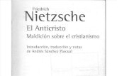 El Anticristo - Nietzsche (Sánchez Pascual)