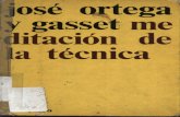 53083456 Meditacion de La Tecnica Jose Ortega y Gasset Atek