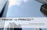 Presentacion PMBOK vs PRINCE2