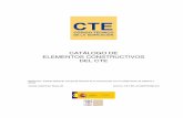 Catalogo Elementos Constructivos CTE