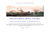 1980 - Gustavo Pons Muzzo - Historia Del Peru Emancipacion y Republica