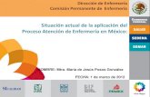 2 Situacion Actual Del Proceso Enfermero en Mexico Proyecto Place Cpe