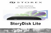 StoryDisk Lite Quick Guide ES v2