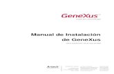 Genexus x Manual Instalacion Esp