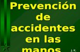 Prevención accidentes Manos