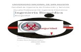 Ing. Biomedica - Bioseguridad