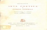 Arte Poetica y Otros Poemas Horacio