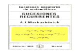 A. I. Markushevich-Sucesiones Recurrentes-Editorial Mir(1986)