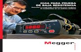 Guia Para Prueba de Baja Resistencia MEGGER DLRO AG Sp V02