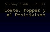 Comte, Popper y El Positivismo