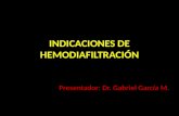 INDICACIONES DE HEMODIAFILTRACIÓN