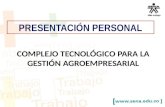 Presentación Personal CTPGA