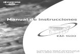 Manual Del Usuario KM-1500